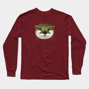 Otter Face Long Sleeve T-Shirt